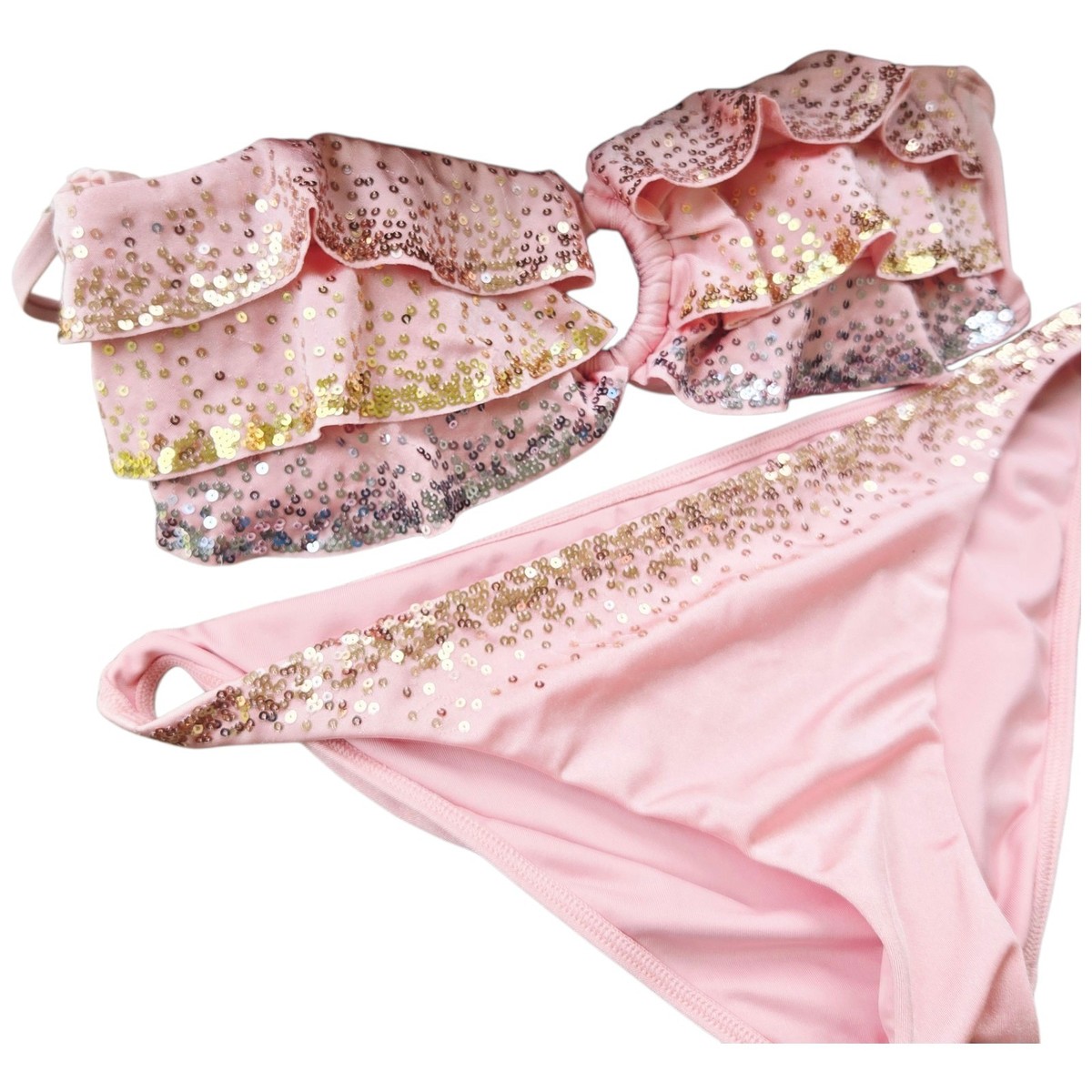 Vintage '11 Victoria's Secret VS Gold Label Full Sequin Pink
