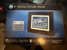 HP 8  Digital Picture Frame df840p1, Box  Manual   Slideshow Photo Display