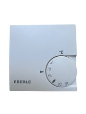 Eberle 111 1101 51 100 RTR-E 6121 Raumthermostat Aufputz Tagesprogramm Heizen...
