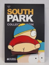 Embossed Enamel Lapel Pin Badge South Park Mooning Cartman NEW Cartoon