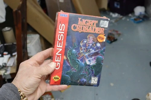 Light Crusader  (Sega Genesis, 1995)  SEALED CASE