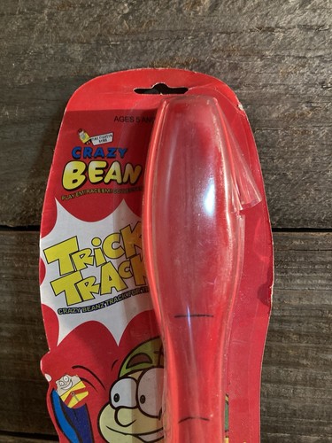 Crazy Bean Truck Track Red NOS Track Games Booklet Might Beans - Foto 2 di 4