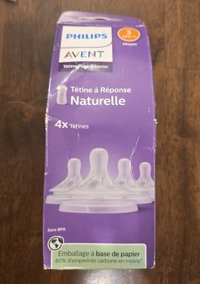 Philips Natural Response Nipples - 4pk Medium Flow 3 