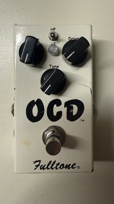 Fulltone V1 OCD Overdrive Guitar Pedal Obsessive Compulsive Drive Effect