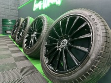20” Mercedes Benz GLC Turbine Gloss Black Alloy Wheels A2534011900 W253 & Tyres!