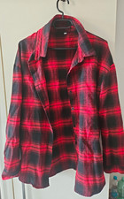 shein Unisex Flanellhemd kariert Rot/Schwarz ...
