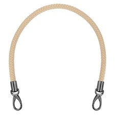 Braided Purse Strap, 25.6 Inch for Handbag Tote Making  Apricot Beige 