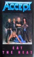 DEUTSCHLAND KASSETTE AUDIO ALBUM ACCEPT EAT THE HEAT SELTEN SAMMLER SEHR GUTER ZUSTAND 89