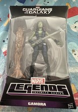 MARVEL LEGENDS INFINITE GUARDIANS OF THE GALAXY GAMORA FIGURE BUILD GROOT BAF
