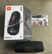 JBL Flip 7 Portable Wireless Bluetooth Speaker Black Fast Us Shipping Brand New