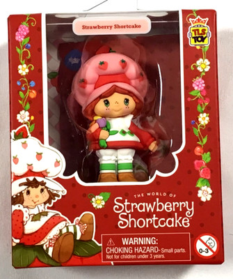 (1) STRAWBERRY SHORTCAKE Minifigure Spring Easter w Tulips CheeBee TLS NEW!!