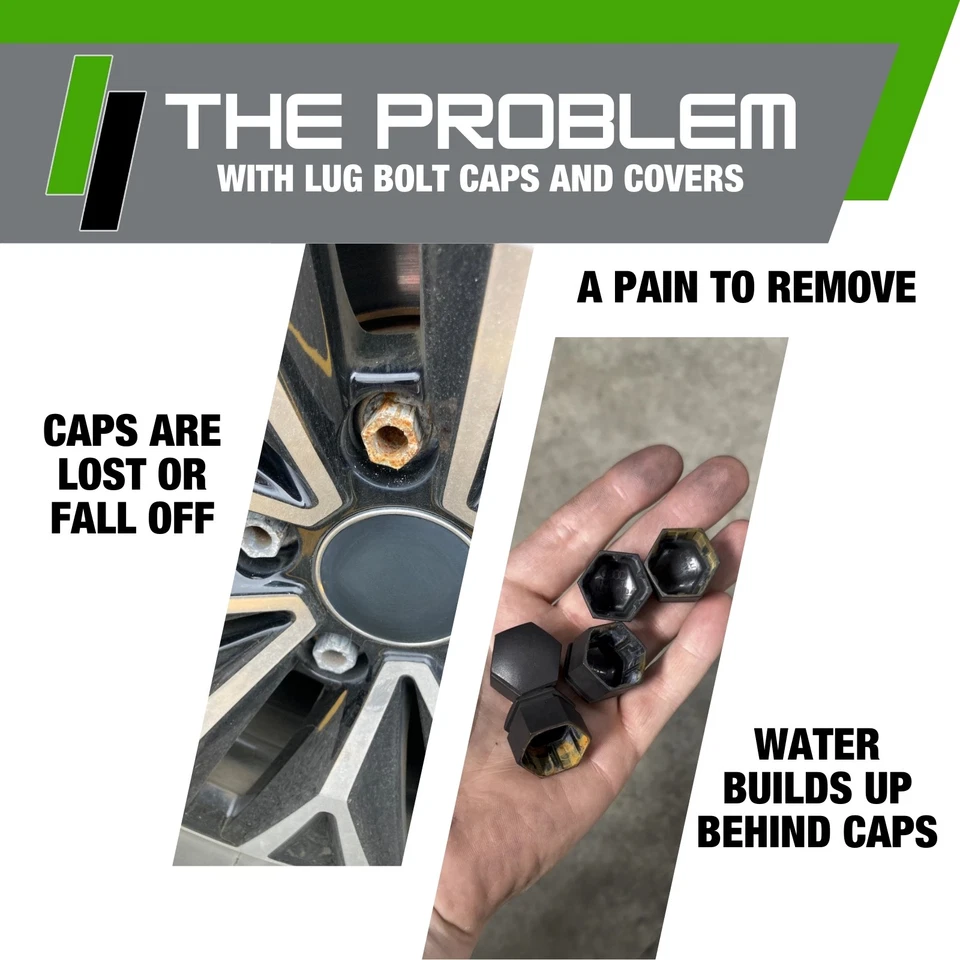 Черные зажимные болты | 1988-1992 Audi 80 | заводские колеса - Изображение 3 из 4