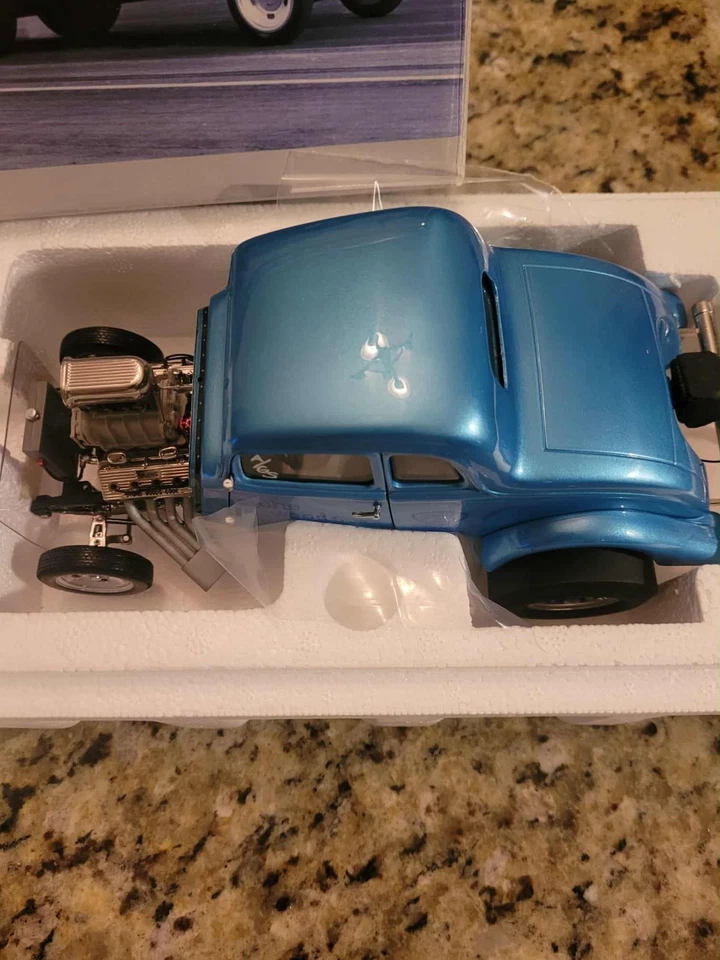 Precision Miniatures 1933 Willy's Gasser "Stone , Woods & Cook" - Image 4 of 4