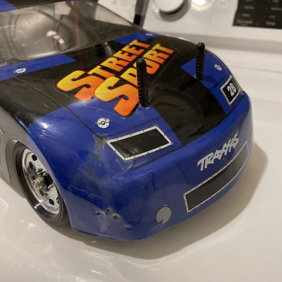 Vintage Traxxas Street Sport W/ Transmitter Rare RC Car Complete - Image 3 of 4