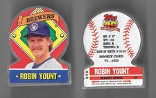 1991 Topps Stand-Ups (No Candy Clear) - MILWAUKEE BREWERS  Robin Yount