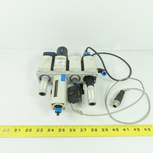 Festo MS4-LFR-1/8-D6-ERV-AS MS4 Pneumatic Filter Regulator Lubricator Assembly