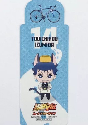 Yowamushi Pedal Glory Line Toichiro Izumida Road Bike Bookmark Namco Japan