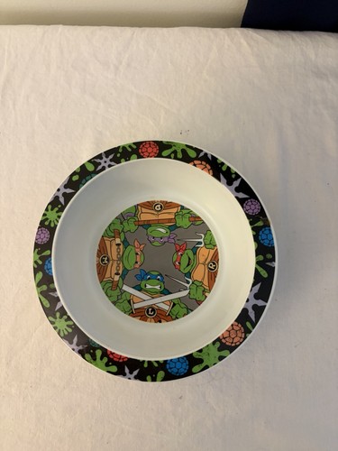 Teenage Mutant Ninja Turtles TMNT Gerber Kids Bowl Vintage Cereal Snacks