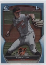 2023 Bowman Draft Chrome Sky Blue Refractor Kiefer Lord #BDC-137 fm0