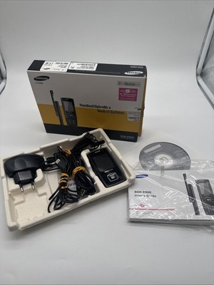 Samsung SGH-E900 Handy / Schwarz 