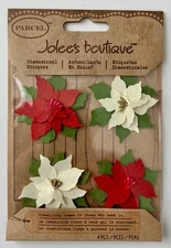 Jolee's Boutique Poinsettias Stickers