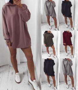 womens oversized hoodie dress