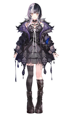 Shiori Novella HoloLive Vtuber Waifu Weatherproof Anime Sticker 6'' Car Decal