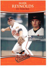 Baltimore Orioles Mark Reynolds autographed 3.5 x 5 team issued card — photo 2