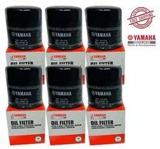 6-PACK YAMAHA OEM Outboard Oil Filter F150 F200 F225 V6 F250 69J-13440-04-00