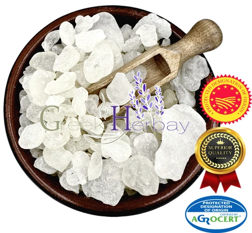 100% Natural Greek Chios Mastic Gum Resin Tears - Medium & Large Tears 20g-900g - Picture 1 of 4