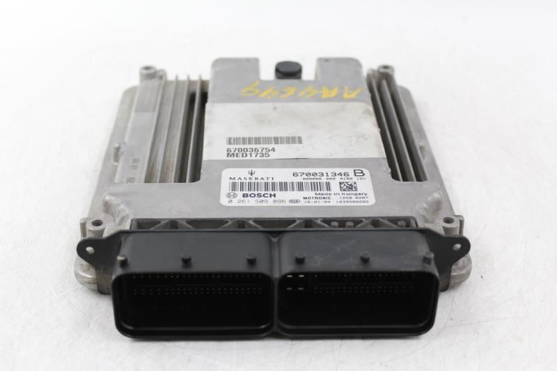 2014-2017 Maserati Ghibli ECU ECM Engine Computer Control Module OEM #27055