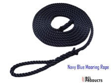 Poly Soft Floating Mooring Line  Yacht & Canal Boat Rope With Loop & Backsplice 