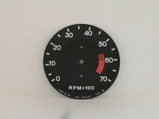 Tachometer Dial Face Plate Nos Smiths Brand Fits Mg Midget Rvc141401f