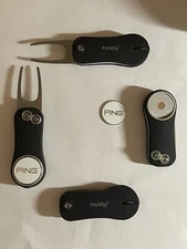 (1) Pitchfix Golf Switchblade Divot Tool Hybrid 2.0 W/PING 1" Coin Golf Marker