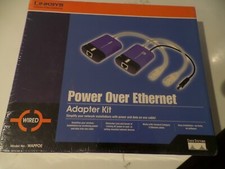 BRAND NEW Linksys 12 Volt Power Over Ethernet Adapter Kit - WAPPOE - SEALED 