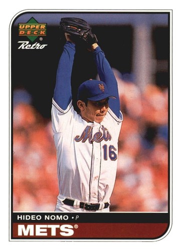 Hideo Nomo 2001 Upper Deck New York Mets #RS15 R326N 5 | eBay