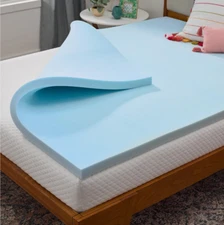 Linenspa 2 Inch Gel Infused Memory Foam Mattress Topper - Twin Size - LS20TT30GT