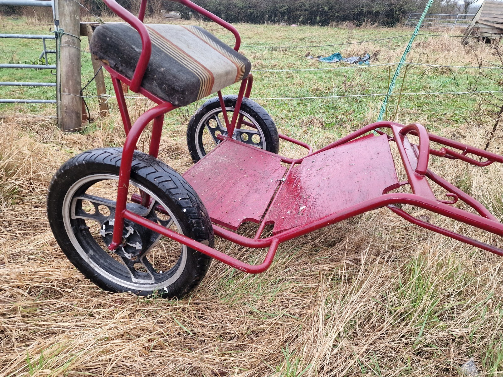 Red Pony Trap/ Exercise Cart Horse Cart Caridge Chariot eBay