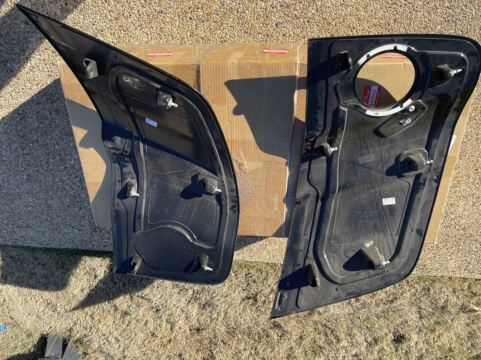 Audi R8 V10 Side Blades Black OE