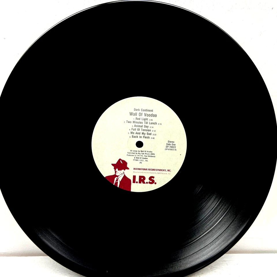 Wall of Voodoo Dark Continent 1981 Vinyl IRS Records SP-70022 - Image 2 of 4