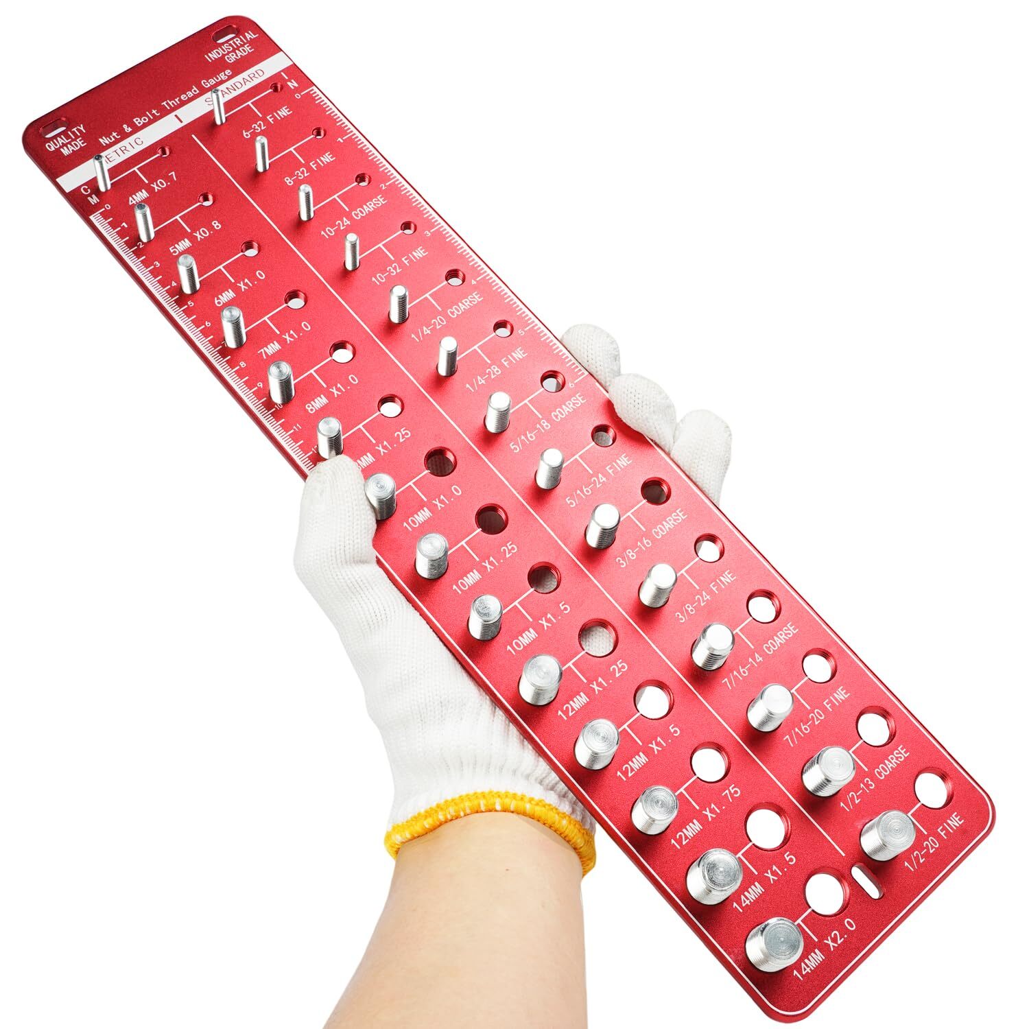 Gimyuan Tester Per Filettatura, 28 Tester Per Dimensione Filettatura Di (w3m)