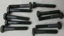 Hex Head Bolt 1/4" - 20 x 1-1/2" Long Grade 8 " 10 Bolts " 1/4-20x1-1/2