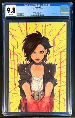 Stake #1 (2020) CGC 9.8 Peach Momoko Variant Kickstarter Exclusive LTD ED