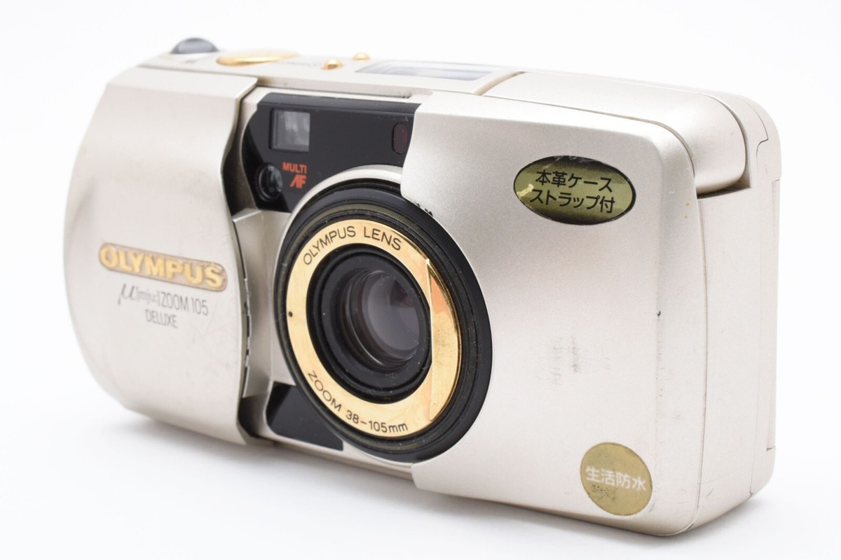 Near MINT -] Olympus μ mju Zoom 105 Deluxe Point & Shoot