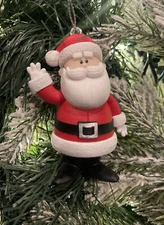 2025 LARGE Santa Clause Christmas Tree Ornament Rudolph Red Nosed Reindeer New