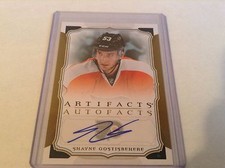 15-16 2015-16 ARTIFACTS SHAYNE GOSTISBEHERE AUTOFACTS AUTOGRAPH A-SG FLYERS BS