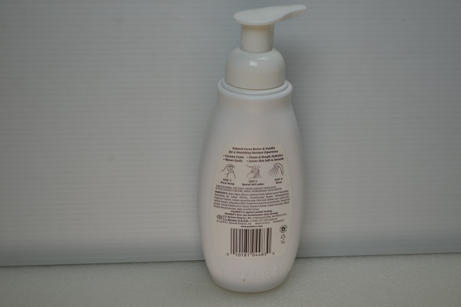 Palmer's 3PACK Nourishing foaming body wash 13.5oz each Cocoa butter & Vanilla