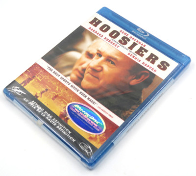Hoosiers (Blu-ray, 1986) Gene Hackman, Dennis Hopper - Brand New Sealed