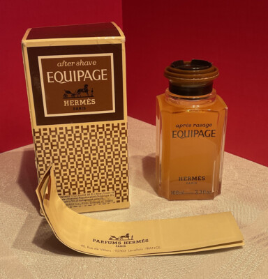 Hermes Apres Rasage Equipage After Shave 3.3 oz. VERY RARE- NIB  