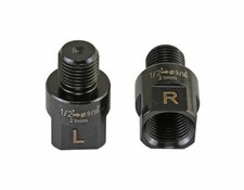 NEW ORIGINAL PEDALS EXTENDER ADPATER 21MM 1/2 TO 9/16 IN BLACK.